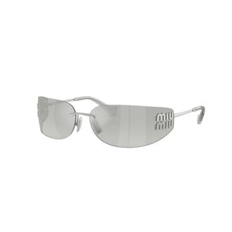 Miu Miu Sunglasses, female, Gray, Size: ONE SIZE Aube Sunglasses