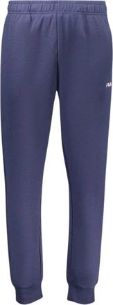 Fila Katoenen Joggingbroek - Heren - Sweatpants - Blauw - M - Katoen - Broeken