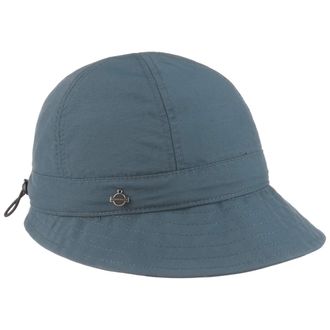 Seeberger Uni Anti-Rain Cloche Hat Outdoor rain (One Size - Blue)