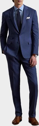 Ralph Lauren Purple Label Men & apos;s Super 150s Wool 2-Piece Two-Button Suit