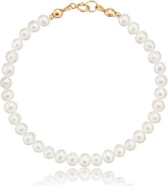 Lily & Roo Gold Pearl Bracelet
