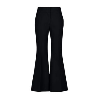 Gabriela Hearst Marsh Trousers - female - Gabriela Hearst - Wide Trousers - Black - 2XS - Trousers