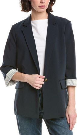 Rag & Bone Jennie Crepe Blazer