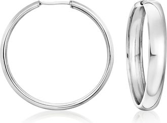 Ross-Simons Sterling Silver Endless Hoop Earrings