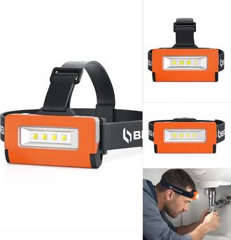 OEM Linterna Frontal De Trabajo Led Usb Berner 250 Lm Ip65