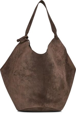 Khaite Tassen, Dames, Bruin, ONE Size, Su&egrave;de, Bruine Su&egrave;de Tote Tas