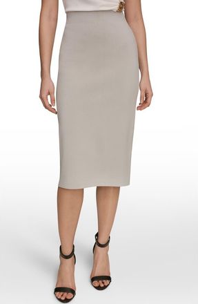 DKNY Sweater Pencil Skirt in Tuscan Grey at Nordstrom, Size X-Large