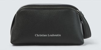Christian Louboutin Stoic leather toiletry bag