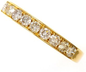 C&A Yellow Gold Yellow Gold (18K) Band Ring (Pre-Owned)