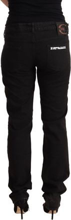 Just Cavalli Mid-Waist Denim Jeans - Black