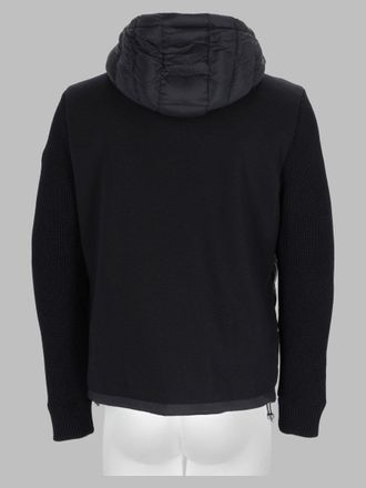 Colmar Quilted Hybrid Down Jacket - Black