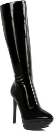 Rag & Co. Chatton Platform Knee High Boot in Black at Nordstrom Rack, Size 9