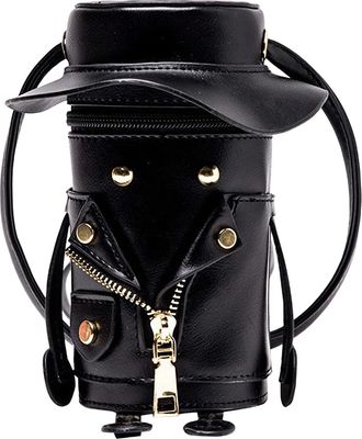 Generic Casual Sling Bag - Mini Purse, Synthetic Leather Handbag, Trendy Bucket Purse with Adjustable Strap, Lightweight Carry for Teens Women, Day Trip Picni