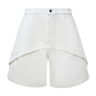 Loewe Dames, Korte broeken, Wit, Maat: XS Denim