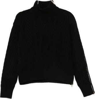 Semicouture Womens Sweaters Black