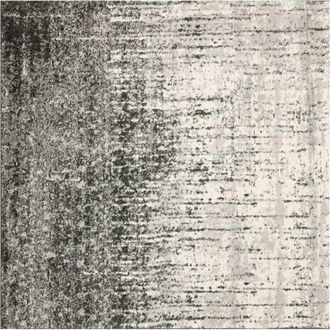 Safavieh Alfombra Negro/Gris 122 X 122 cm