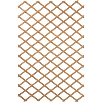 Nature Treillis De Jard&iacute;n 100 X 300 Cm Madera Marr&oacute;n - Nature