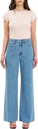 Daze Far Out Flower High Rise Jeans In Fated
