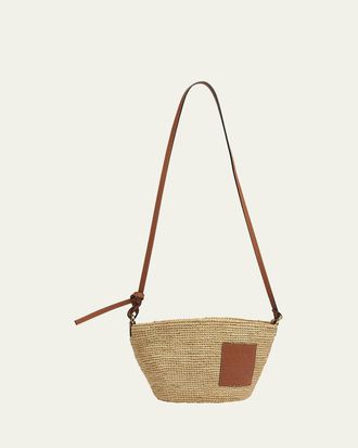 Loewe x Paulas Ibiza Pochette Medium Raffia Crossbody Bag