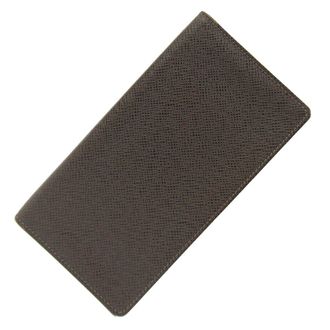 Louis Vuitton Grizzly Taiga Leather Long Bill Wallet (Bi-Fold) (Pre-Owned)