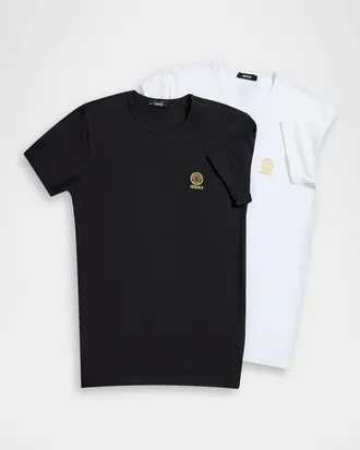 Versace 2-Pack Medusa Logo Jersey T-Shirt
