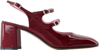 Carel Banana Pumps - Carel - Leather - Burgundy