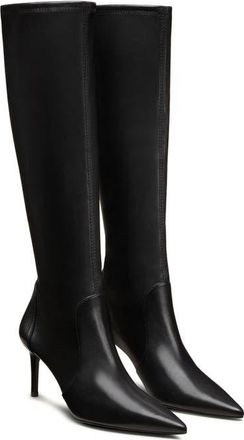 Stuart Weitzman Stuart Power 75 Boot in Black/black at Nordstrom, Size 10.5