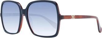 Max Mara Mm 1410S Vierkante Zonnebril - Dames - Zonnebrillen - Blauw - ONE Size - Accessoires
