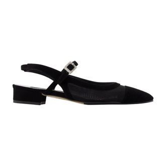 Carel Schoenen, Dames, Zwart, 40 EU, Leer, Oceanight 2 Ballerina Platte Schoenen