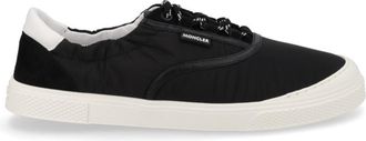 Moncler Black Lace-up Sneakers