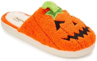 Dearfoams Halloween Scuff Slipper in Mandarin at Nordstrom, Size Medium M