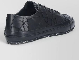 Kiko Kostadinov low sneakers eyelet detailing flat sole