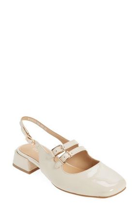 Regarde le ciel Lola 07 Slingback Mary Jane Pump in Naplak Beach at Nordstrom, Size 10.5-11Us