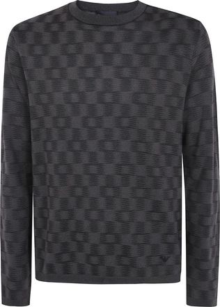 Emporio Armani Round-neck Truien - Heren - Ronde hals truien - Veelkleurig - M - Truien & Vesten