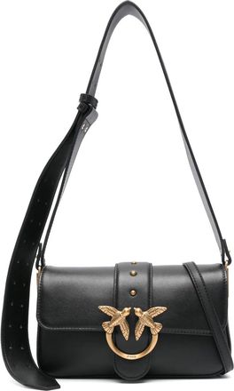 Pinko Love One Mini Shoulder Bag With Gold-Tone Bird Closure