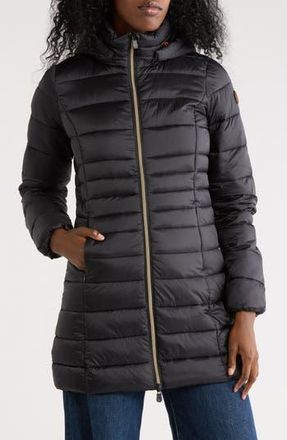 Save The Duck Reese Puffer Coat in Black at Nordstrom Rack, Size 0(Xs)