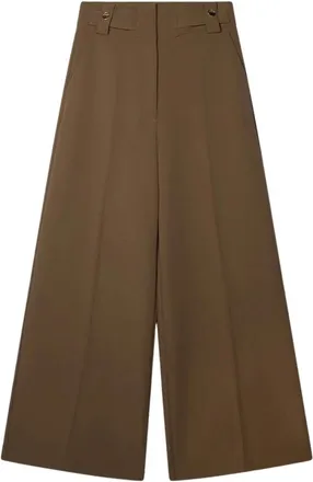 Aaiko Nore Broeken - Dames - Broeken - Groen - Maat: XL Viscose