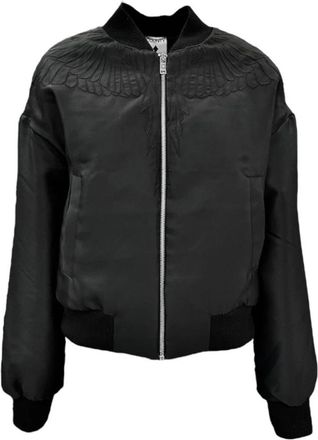 Marcelo Burlon Bomber Jassen - Dames - Bomber jackets - Zwart - S - Jassen
