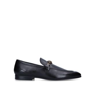Kurt Geiger Mens Leather Alistair Loafers - Black - Size UK 6