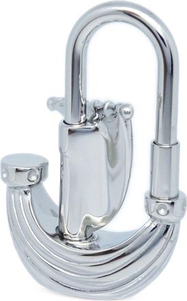 Hermès 2006 pre-owned L Air de Paris Yacht Cadena Lock bag charm - women - Silver Plated - One Size