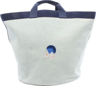 Hermès 2010-2025 Toile Basket tote bag - women - Canvas - One Size - Blue