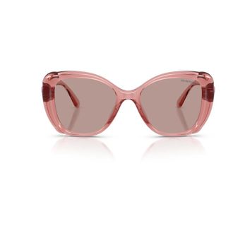 Swarovski Sunglasses, female, Pink, Size: 53 MM Sk6051U Butterfly Sunglasses