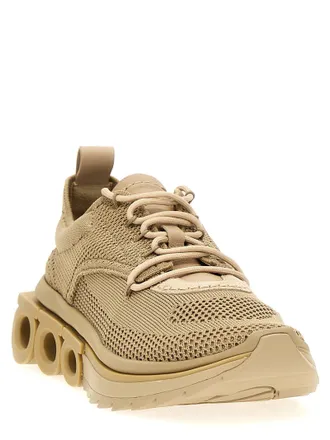 Ferragamo Nima Sneakers - Beige