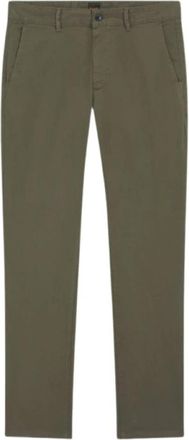 HUGO BOSS Chino Slim - Heren - Chinos - Groen - W35 - Katoen - Broeken
