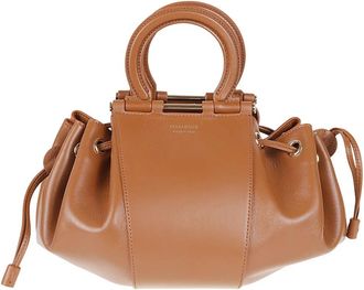 Ferragamo Borsa a secchiello Gancio DS - - Bags - Donna - Marrone - ONE SIZE
