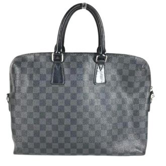 Louis Vuitton Pre-owned Handbags, male, Blue, Size: ONE SIZE Pre-owned Damier Graphite Briefcase