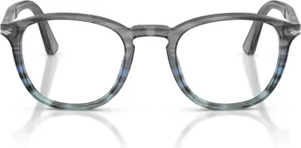 Persol 0po3143v Translucent Acetate Eyeglasses with Gradient Effect