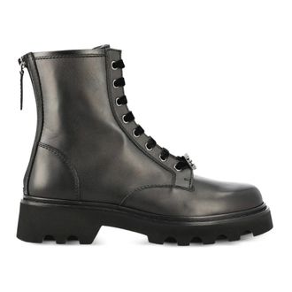 Roger Vivier Viv Rangers Truck Laarzen - Dames - Schoenen - Zwart - Maat: 36 EU Zijde