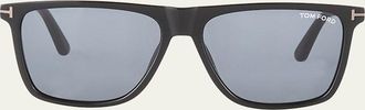 Tom Ford Mens Fletcher Square Acetate Sunglasses