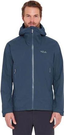 RAB Downpour Light Jacket - Mens in Tempest Blue at Nordstrom, Size Xx-Large